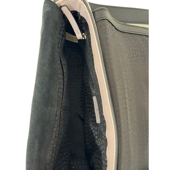 Kate Spade Carmel Court Small Kaela Lavender/Black Leather & Suede Crossbody Bag - Picture 10 of 15